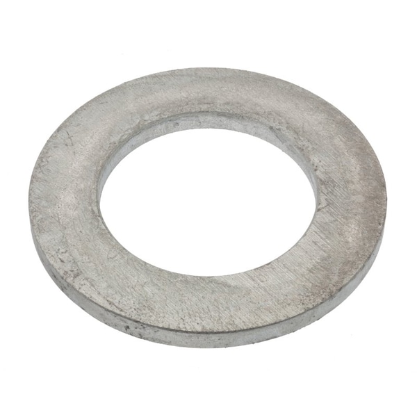 Zoro Select Flat Washer, For Screw Size 2-1/2" , Steel Hot Dipped Galvanized Finish Z9268LCG - main