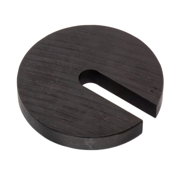 Zoro Select Slotted Washer, Fits Bolt Size 1/4 in , Steel