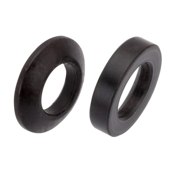 Zoro Select Spherical Washer, Fits Bolt Size M6 Steel, Black Oxide Finish, 1 PR Z9520SET - main
