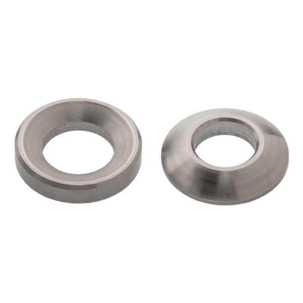 Zoro Select Spherical Washer, Fits Bolt Size M10 18-8 Stainless