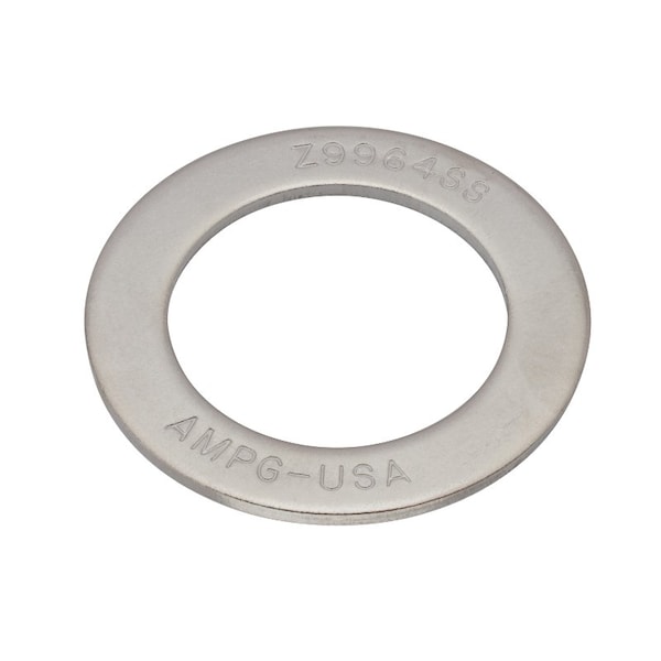 Ampg Shim, Wide Rim, 18-8, 1-1/4