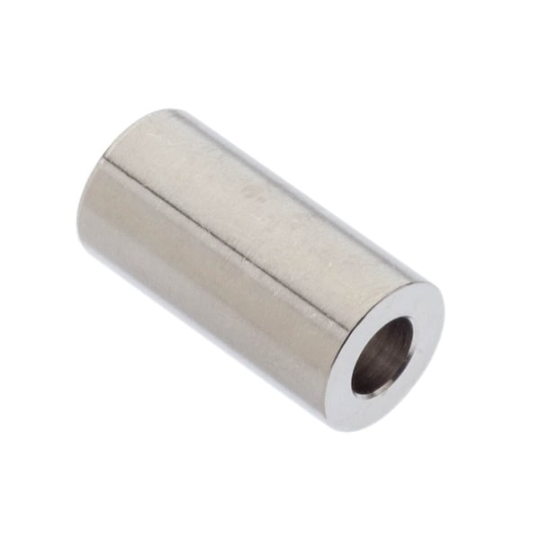 Ampg Spacer, 1/4 Screw Size, Passivated 316 Stainless Steel, 1 Overall Lg, 0.252 in Inside Dia ZAS381500-252-316 - main