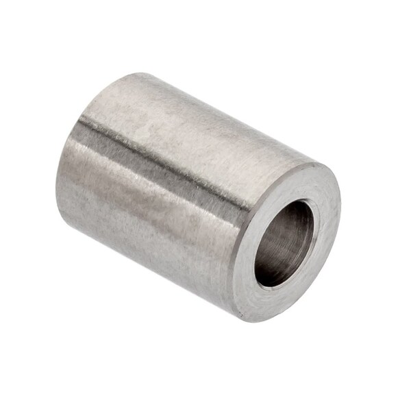 Ampg Spacer, No. 10 Screw Size, Passivated 316 Stainless Steel, 1/2 Overall Lg, 0.192 in Inside Dia ZAS38343-192-316 - main