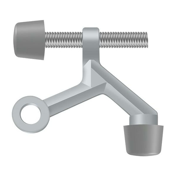 Deltana Hinge Pin Stop, Hinge Mounted, Zinc Die-Cast Satin Chrome ZHP70U26D - main