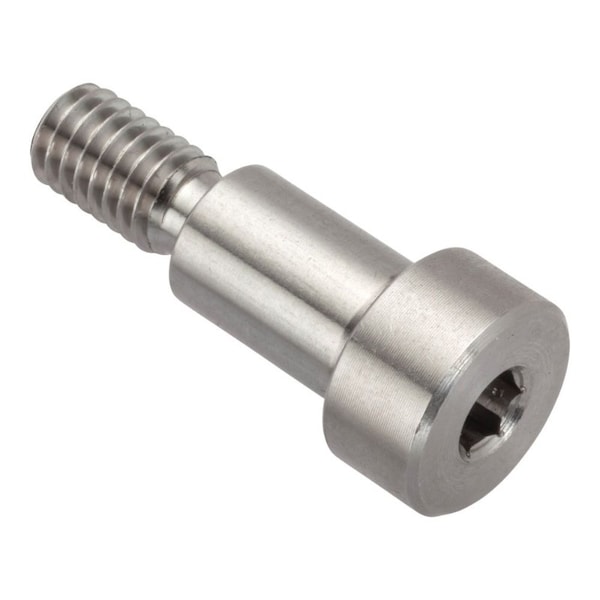 Ampg Shoulder Screw, M6 x 1 Thr Sz, 11mm Thr Lg, 12 mm Shoulder Lg, 316 Stainless Steel ZR1912-316H - main