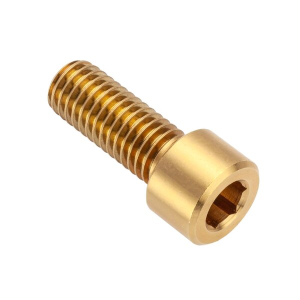 Ampg 1/2"-13 Socket Head Cap Screw, Plain Brass, 1 in Length ZS55012C16 - main