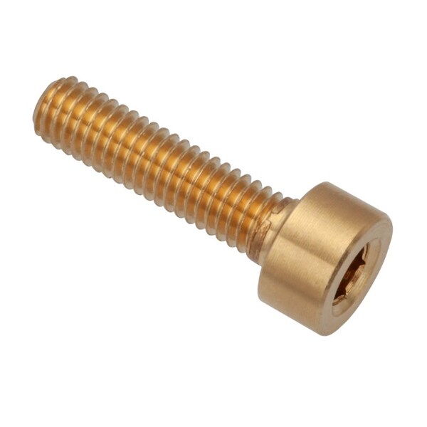 Ampg M3 Socket Head Cap Screw, Plain Brass, 12 mm Length ZS550M3X12 - main