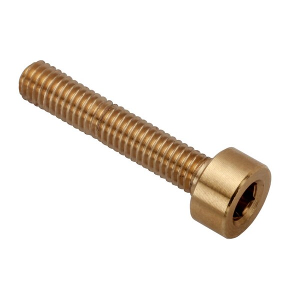 Ampg M3 Socket Head Cap Screw, Plain Brass, 16 mm Length ZS550M3X16 - main