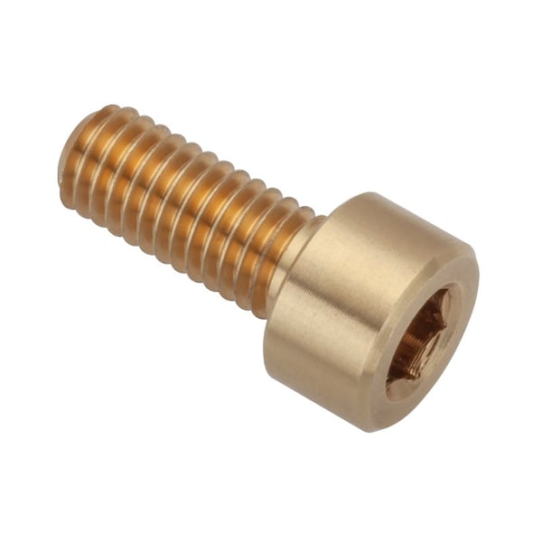 Ampg M5 Socket Head Cap Screw, Plain Brass, 12 mm Length ZS550M5X12 - main