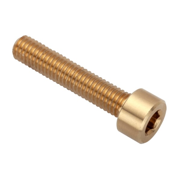 Ampg M5 Socket Head Cap Screw, Plain Brass, 20 mm Length ZS550M5X20 Zoro