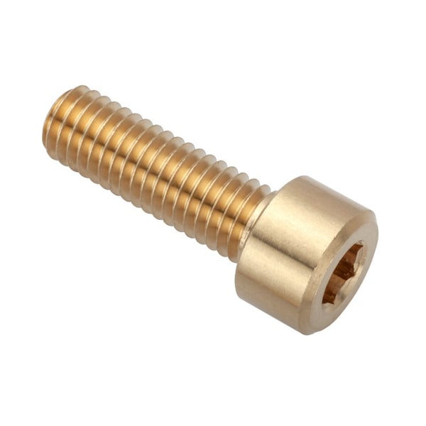 Ampg M8 Socket Head Cap Screw, Plain Brass, 25 mm Length ZS550M8X25 - main