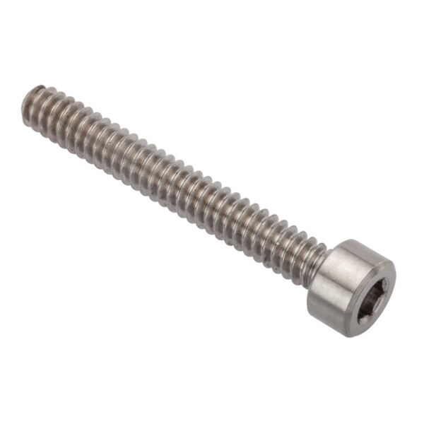 Ampg #6-32 Socket Head Cap Screw, Plain Stainless Steel, 1 in Length ZS74406C16 - main