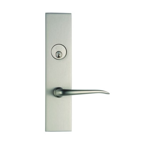 Omnia LH Classroom 212BS Mort Stainless 42 LVR 12000 Plate Satin Nickel 12042J0025L15 - main