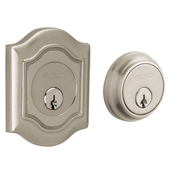 Baldwin Estate Lifetime Satin Nickel Deadbolts 8238.056 - main