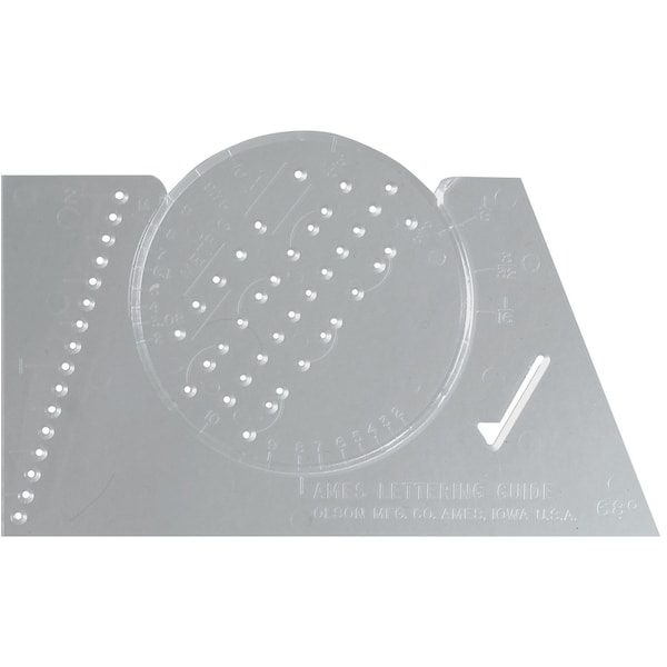 Westcott Lettering, Ames Lettering Guide ALG-1 - main