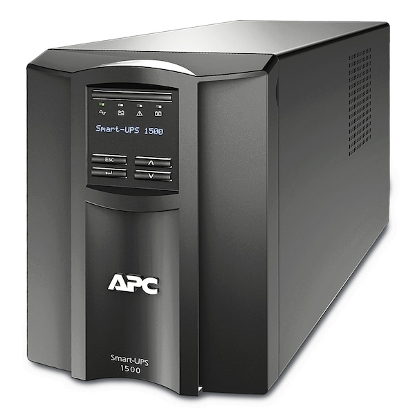 Apc UPS System, 1.44kVA, Line Interactive, Out: 120V AC In: 120V AC SMT1500C - main