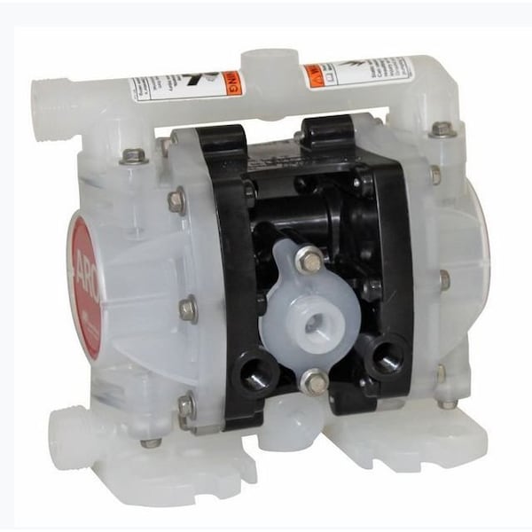 Aro Diaphragm Pump, 5.3 Gpm, Kynar Pvdf, Pvdf/P PD01P-HLS-KTT-A - main