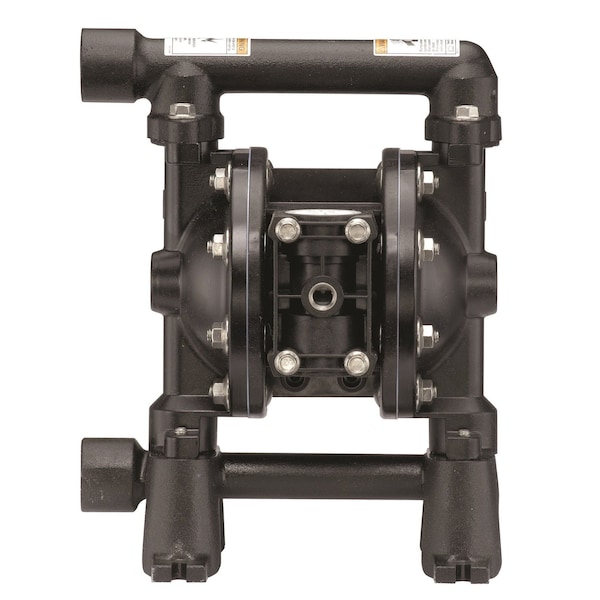 Aro Diaphragm Pump, 13.6 Gpm, Polypropylene, Hy, Aluminum, Air Operated, Hytrel, 13.6 GPM 150 Degrees F PD07A-AAS-FCC - main