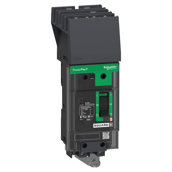 Schneider Electric PowerPact B Circuit Breaker, 50A, 2P, 48, 50 A, 525V AC, 2 Pole, I-Line Mounting Style, BD 050 Series BDA24050Y4