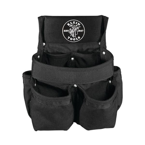 Klein Tools Tool Pouch, Electrician Tool Pouch, 8 Pocket, Cordura(R