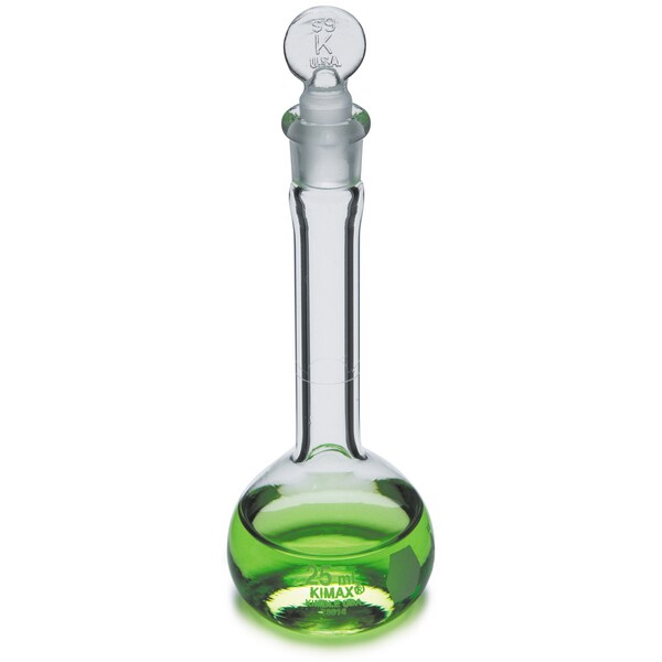 Hach Chemical Co Hach Glass Volumetric Class A Flask 25mL. Calibrated
