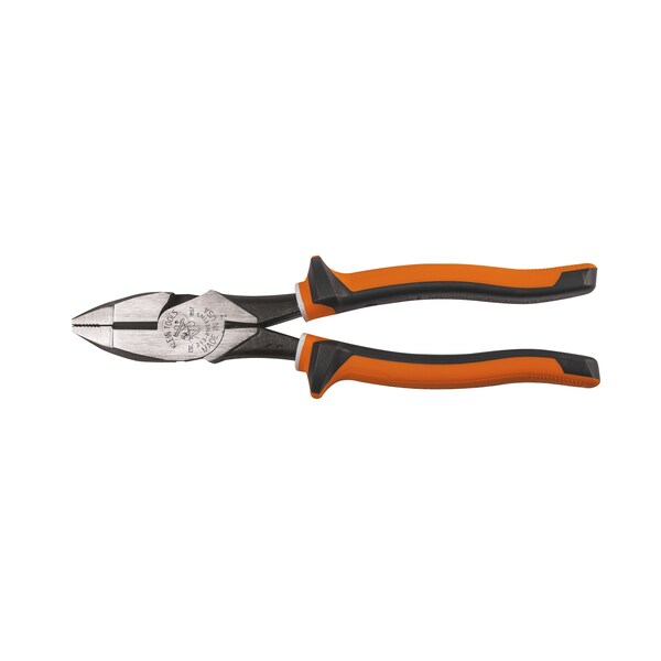 Klein Tools Insulated Pliers, Slim Handle Side Cutters, 8-Inch 213-8NE-EINS - main