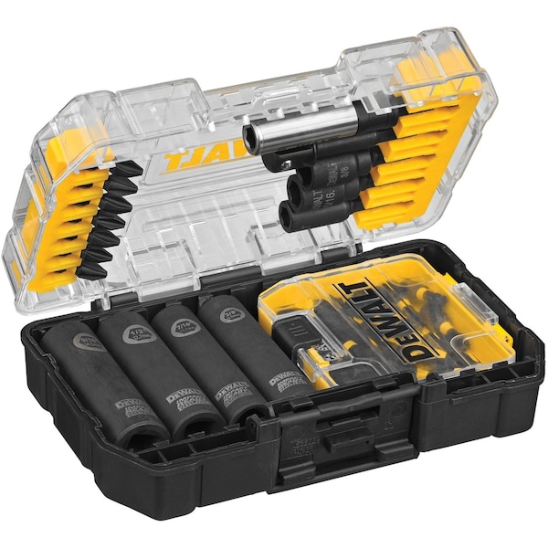 Dewalt 35 Piece Screwdriver Bit Set, 1/4