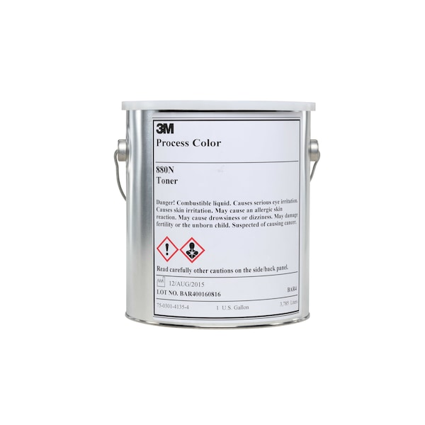 3M Scotchlite Process Color Toner 880I Clear, gal Cont 8801 - main