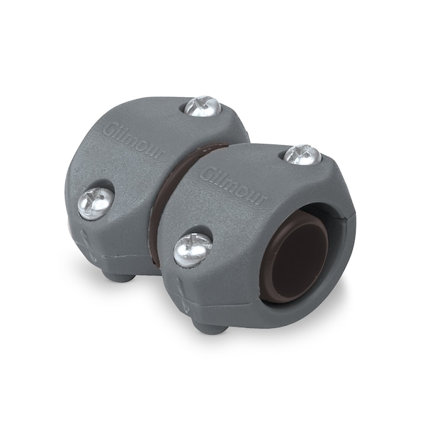 Gilmour Light Duty 1/2" Plastic Clamp Mender 805044-1001 - main