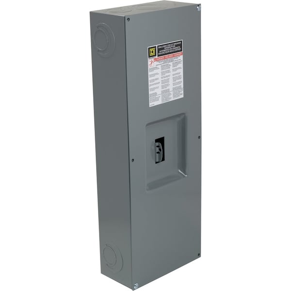 Square D Circuit breaker enclosure, PowerPacT Q, steel, 100A to 225A, 2 or 3 pole, NEMA 1, surface mount Q23225NSC - main
