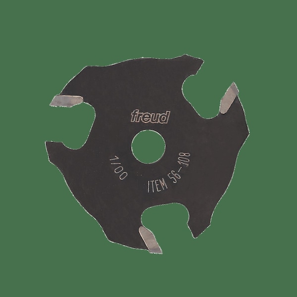 Freud Slot Three Wing Slotting Cutter, 1/8 56108 Zoro