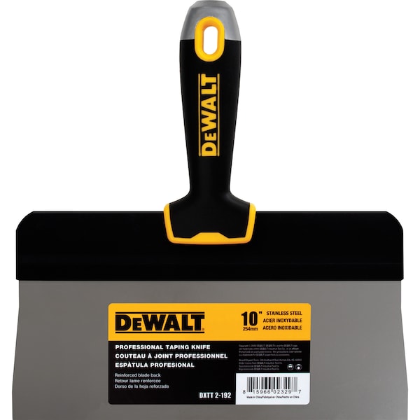 Dewalt Taping Knife, Bg Back, SS, Sft Grip, 10 DXTT-2-192 - main