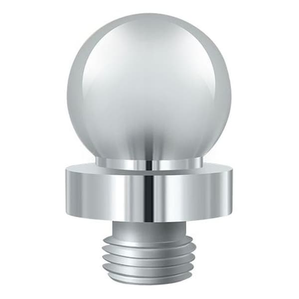 Deltana Ball Tip For 6" X 6" Hinge Bright Chrome DSBTL26 - main