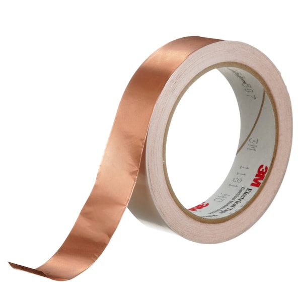 3M Foil Tape, 1 In. x 18 Yd., Copper, PK9 1181 1X18 | Zoro