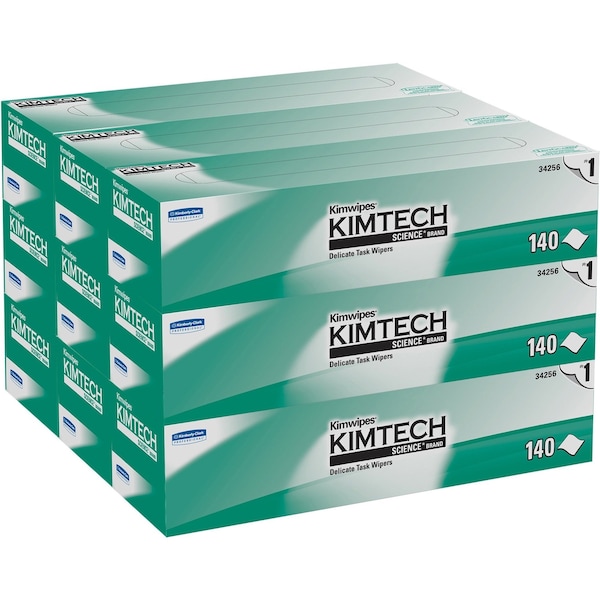 Kimberly-Clark Professional Dry Wipe, White, Box, 1-Ply Tissue 