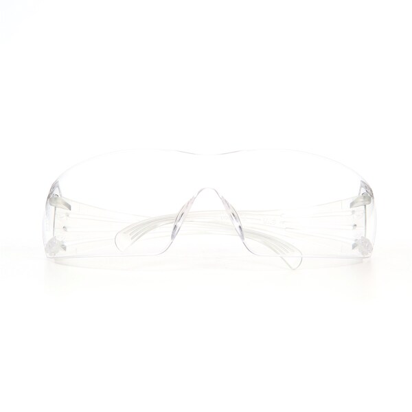 3M Peltor Safety Glasses, Anti-Fog & Anti-Scratch, Clear Lens, Clear Frame, Frameless, 20 PK SF301AF - main