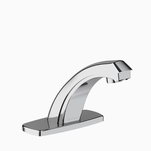 Sloan Etf880 4 Lt Adm Cp Faucet EBF187-4-BAT-ADM-CP-0.5-GPM-MLM-FCT