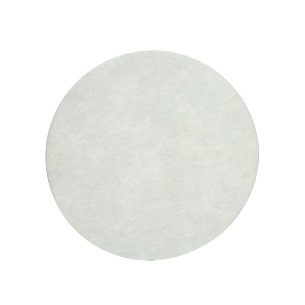 3M Carpet Bonnet Pad, White, 15 in, PK5 BONNET PAD - main