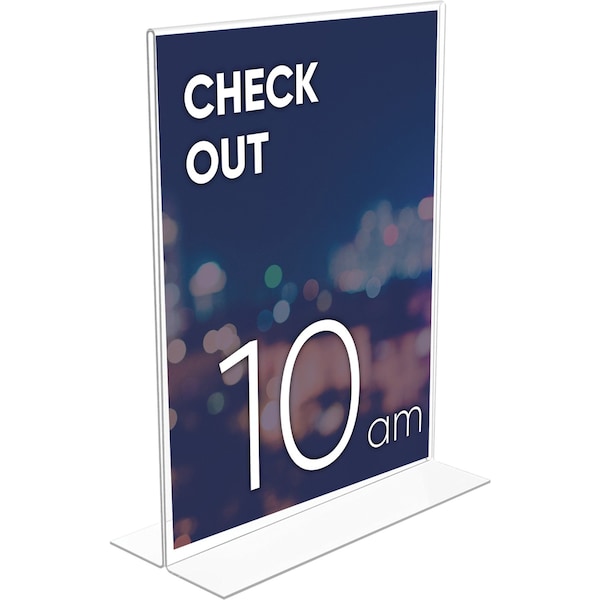 Lorell Double-Sided Acrylic Frame, Double-Sided LLR49205 - main