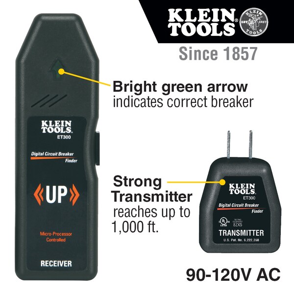 Klein Tools ET300 41.84 Digital Circuit Breaker Finder