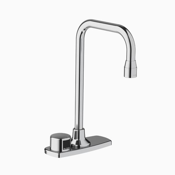 Sloan Sensor-Activated, Commercial Kitchen Faucet ETF700-4-PLG-CP-1.5-GPM-SHR-S-FCT