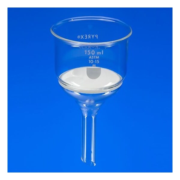 Chemglass Funnel, 15mL, Buchner, CG-8590-15F