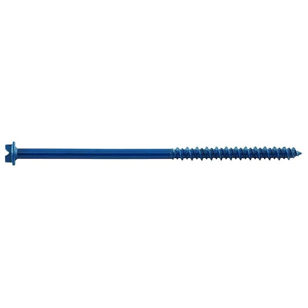 Dewalt Ultracon Masonry Screw, 1/4" Dia., Hex, 2-3/4" L, Steel Zinc Stalgard, 100 PK DFM12726 - main