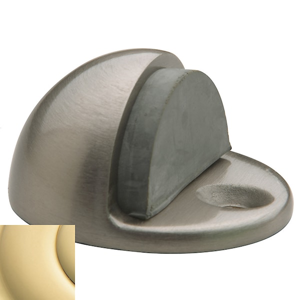 Baldwin Estate Unlacquered Brass Door Stop 4000.031 - main