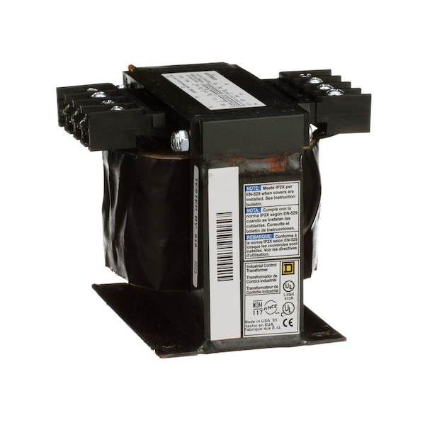 Square D Control Transformer, 300 VA, Not Rated, 115/230V AC, 380/400/415V 9070T300D33 - main