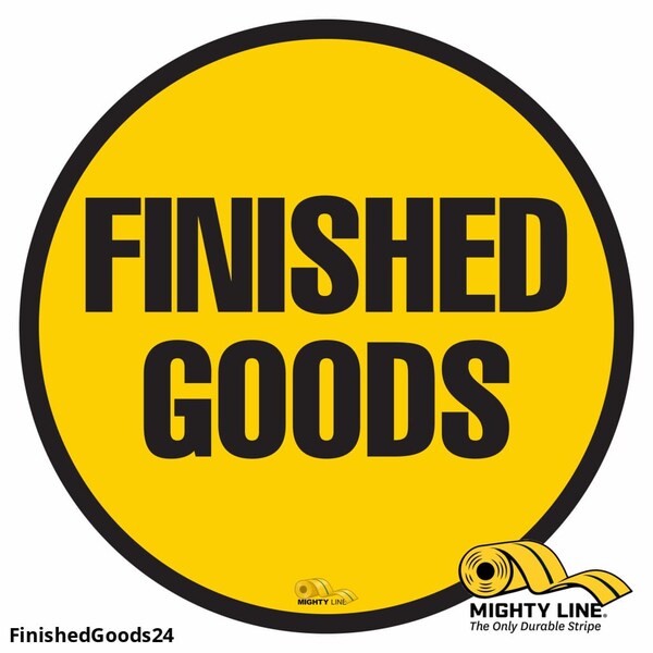 Mighty Line Finished Goods, Floor Sign, Industrial S, FINISHEDGOODS24