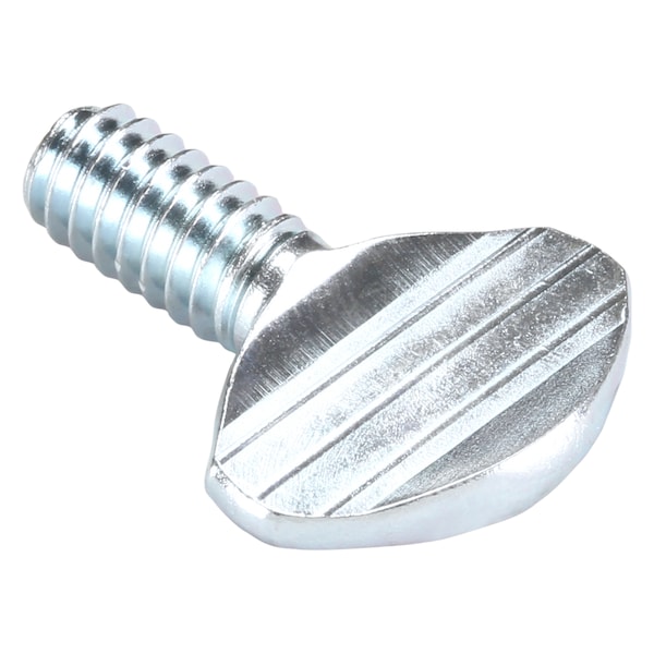 Zoro Select Thumb Screw, 1/4"-20 Thread Size, Spade, Zinc Plated Steel, 0.48 to 0.52 in Head Ht, 1/2 in L, 25 PK TSI0250050P0-025P - main