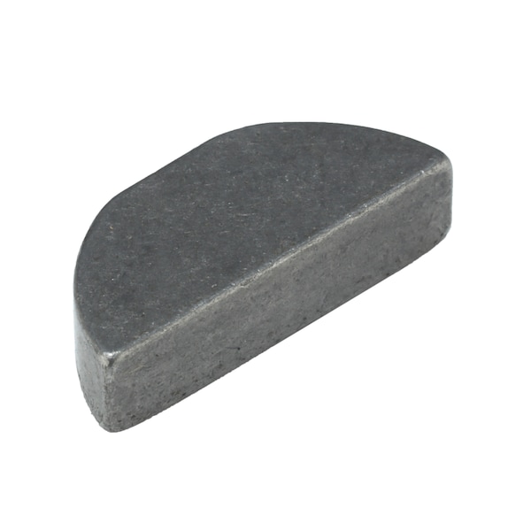 Zoro Select Woodruff Key, 3/16 x 3/4 in Key Size, 9 SAE Number, 0.297 in H, C-1035 Steel Plain, 100 PK WWG-WKC-009 - main