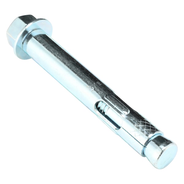 Red Head Dynabolt Sleeve Anchor, 5/8" Dia., 41/4" L, Carbon Steel Zinc
