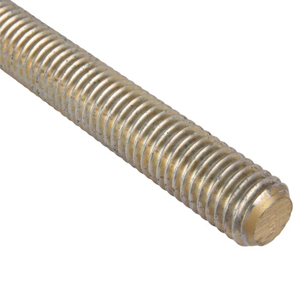 Zoro Select Fully Threaded Rod, 1/2
